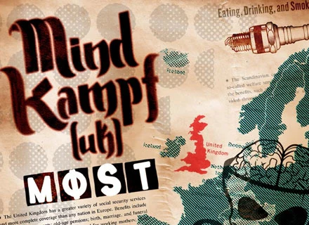 Okładka płyty "Most" Mind Kampf (UK) Okładka płyty "Most" Mind Kampf (UK)