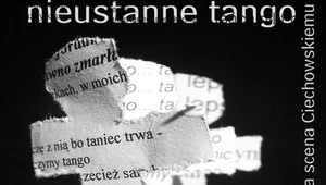 Okładka płyty "Nieustannego tango, czyli szczecińska scena Ciechowskiemu"