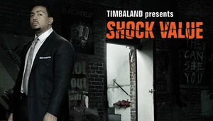 Okładka płyty "Shock Value" Timbalanda