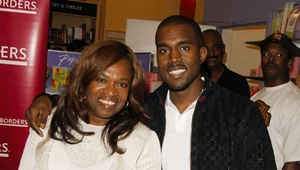 Donda West i Kanye fot. Ray Tamarra