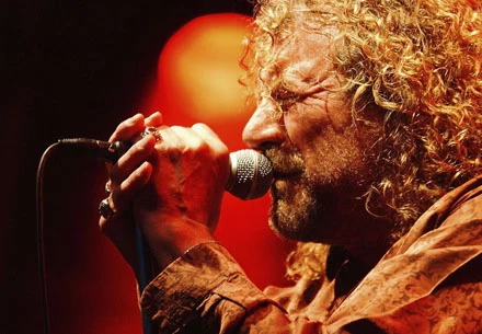 Robert Plant (Led Zeppelin) fot. Jim Dyson