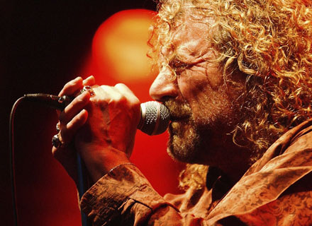 Robert Plant (Led Zeppelin) - fot. Jim Dyson