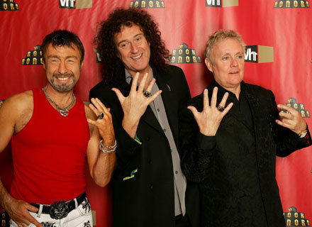 Paul Rodgers, Brian May i Roger Taylor (Queen) - fot. Frank Micelotta