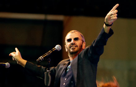 Ringo Starr fot. Jim Dyson