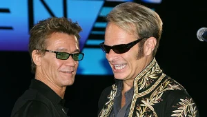 Eddie Van Halen i David Lee Roth (Van Halen) fot. Michael Buckner
