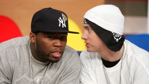 50 Cent i Eminem fot. Scott Gries