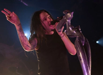 Jonathan Davis przyjedzie później - fot. Jakubaszek Jonathan Davis przyjedzie później - fot. Jakubaszek