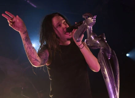Jonathan Davis przyjedzie później - fot. Jakubaszek Jonathan Davis przyjedzie później - fot. Jakubaszek