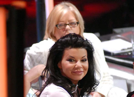 Edyta Górniak, za nią Elżbieta Zapendowska Edyta Górniak, za nią Elżbieta Zapendowska