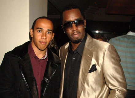 Lewis Hamilton i Diddy - fot. Dave M. Benett