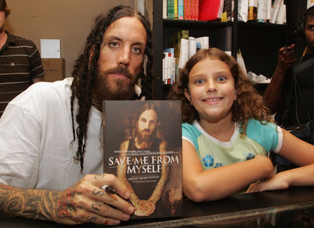 Brian "Head" Welch z córką Jenneą - fot. Mark Mainz