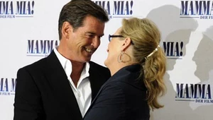 Pierce Brosnan i Meryl Streep promują "Mamma Mia!" w Berlinie