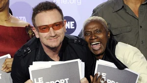 Bono (U2) i Angelique Kidjo