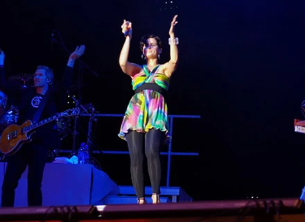 Nelly Furtado na koncercie w Poznaniu Nelly Furtado na koncercie w Poznaniu