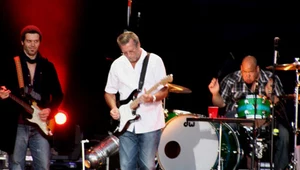 Eric Clapton podczas koncertu w Gdyni