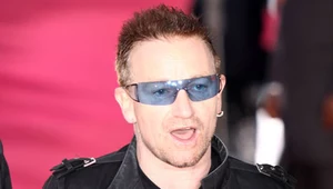 Bono (U2): Mniam! fot. Koichi Kamoshida