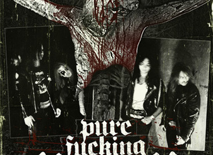 Okładka płyty "Pure Fucking Mayhem"