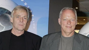 Rick Wright z przyjacielem Davidem Gilmourem - fot. Jo Hale