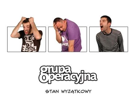 Okładka płyty "Stan wyjątkowy" Grupy Operacyjnej