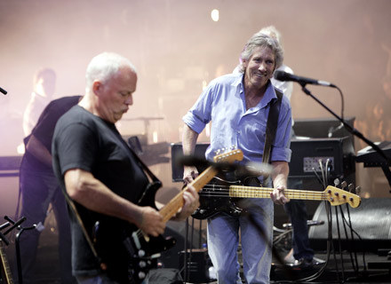 David Gilmour i Roger Waters. Im bardziej skłóceni, tym bardziej genialni - fot. Dave M. Benett