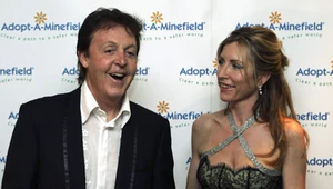 Paul McCartney i Heather Mills w 2005 roku - fot. Ralph Orlowski