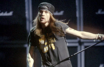 Axl Rose (Guns N' Roses) fot. Michael Ochs Archives