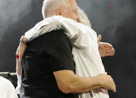 David Gilmour i Richard Wright przyjaźnili się przez 40 lat - fot. MJ Kim