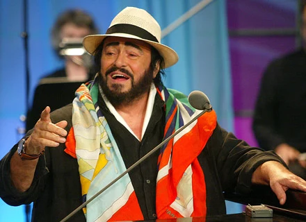 Luciano Pavarotti - fot. Kevin Winter Luciano Pavarotti - fot. Kevin Winter
