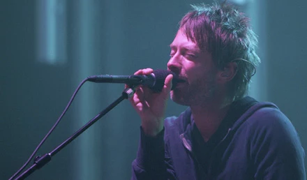 Thom Yorke (Radiohead) fot. Dove Shore