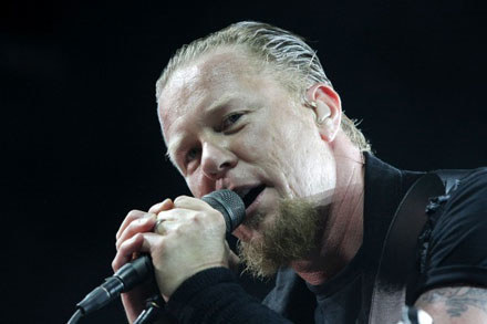 James Hetfield (Metallica) fot. Noel Vasquez