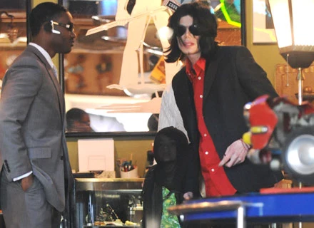 Michael Jackson z córką Michael Jackson z córką