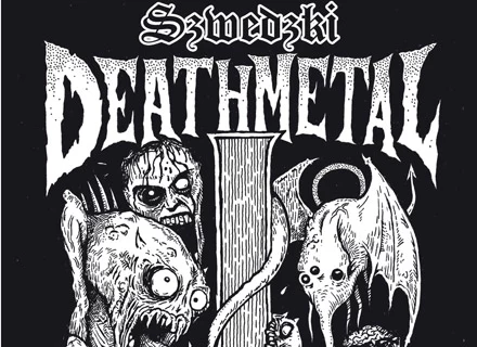 Okładka książki "Szwedzki death metal" Okładka książki "Szwedzki death metal"