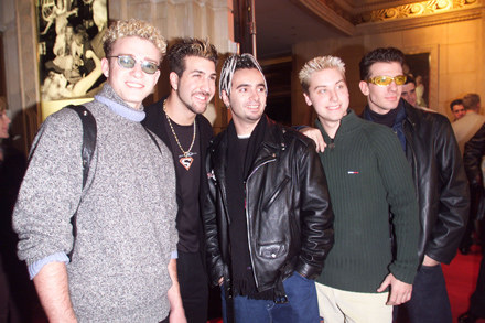 'N Sync w 1998 roku fot. Frank Micelotta