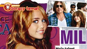Fragment artykułu o Miley Cyrus