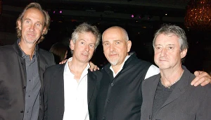 Towarzyskie spotkanie Genesis po latach (2004 r.), lecz bez Phila Collinsa - fot. Dave Benett