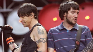 Anthony Kiedis i John Frusciante (RHCP) fot. Gareth Cattermole