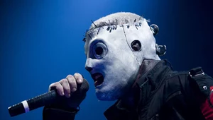 Corey Taylor, tradycyjnie w masce - fot. Jakubaszek