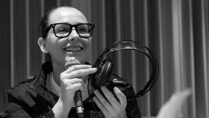 Kasia Nosowska podczas nagrywania albumu "Osiecka"