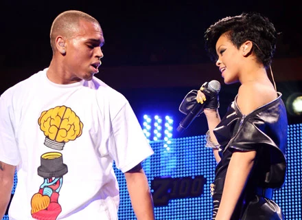 Chris Brown i Rihanna - fot. Scott Gries Chris Brown i Rihanna - fot. Scott Gries