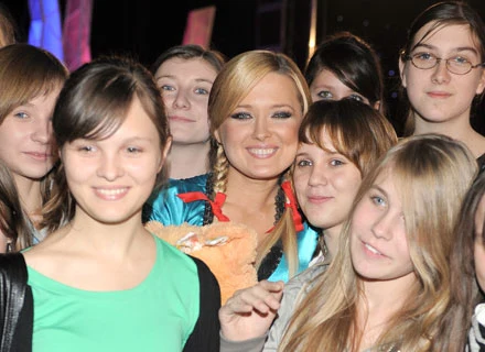 Gosia Andrzejewicz w gronie "Gosiomaniaczek" Gosia Andrzejewicz w gronie "Gosiomaniaczek"
