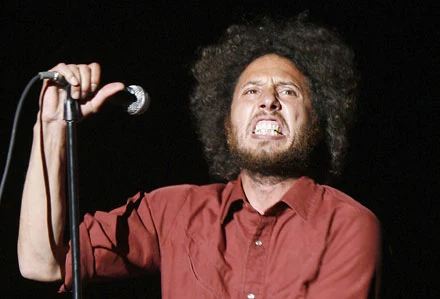 Zack de la Rocha (Rage Against The Machine) fot. Jo Hale