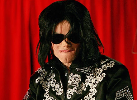 Michael Jackson na konferencji w Londynie