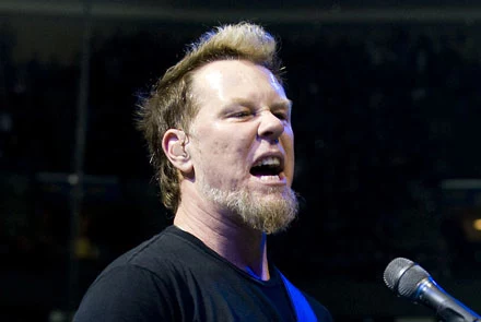 James Hetfield (Metallica) fot. Jeff Fusco