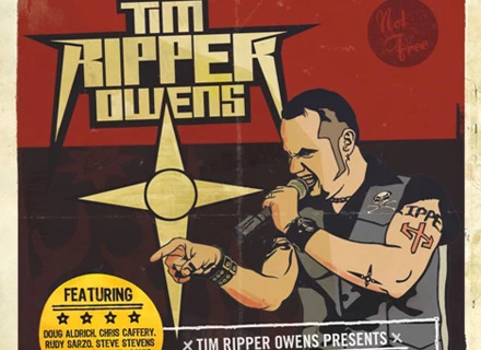 Tim "Ripper" Owens na okładce płyty "Play My Game""Play My Game"