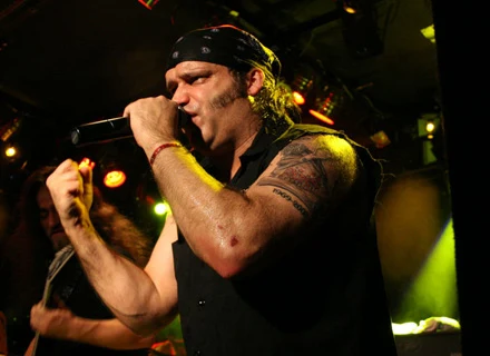 Blaze Bayley w akcji Blaze Bayley w akcji