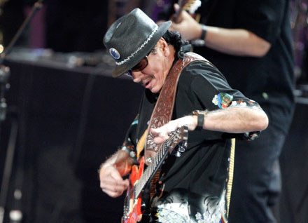 Carlos Santana fot. Kevin Winter