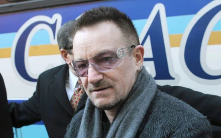 Bono (U2) fot. Brad Barket