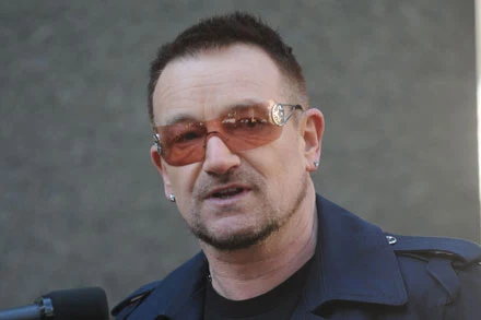 Bono (U2) fot. Brad Barket