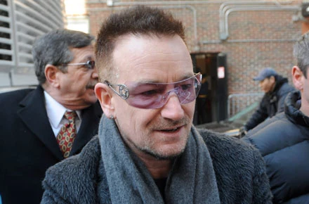 Bono (U2) ma wpływ na Amerykę fot. Brad Barket