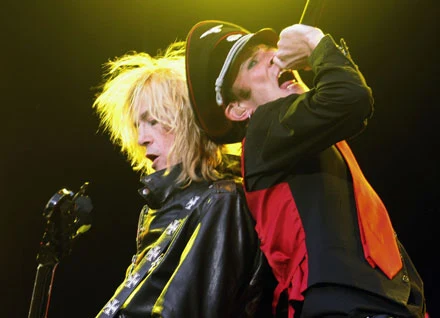 Duff McKagan i Scott Weiland fot. Dave Etheridge-Barnes Duff McKagan i Scott Weiland fot. Dave Etheridge-Barnes